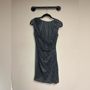 Boston Proper Grey Cocktail Dress